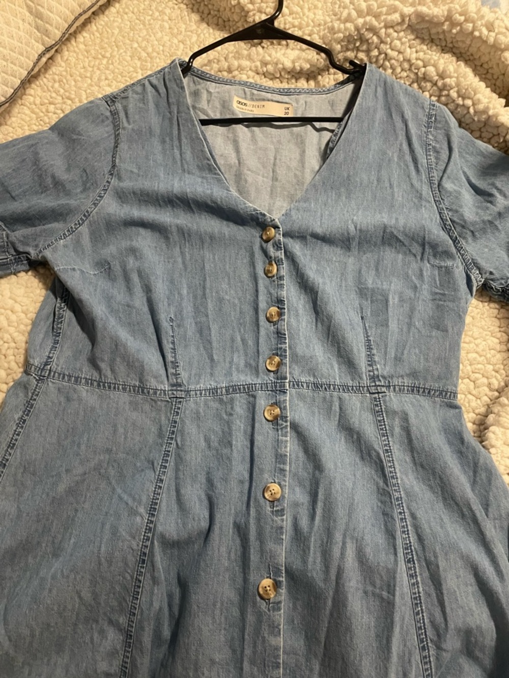 ASOS Light Blue Denim Dress